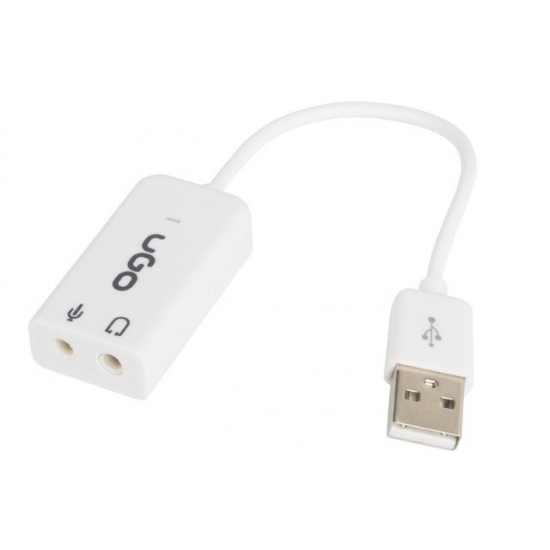 Karta dźwiękowa UGO UKD-1086 (Zewnętrzna; USB 2.0)