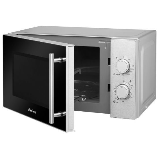 Kuchenka mikrofalowa Amica AMMF20M1GI (700W; kolor inox)