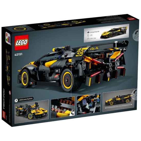 LEGO Technic 42151 Bolid Bugatti