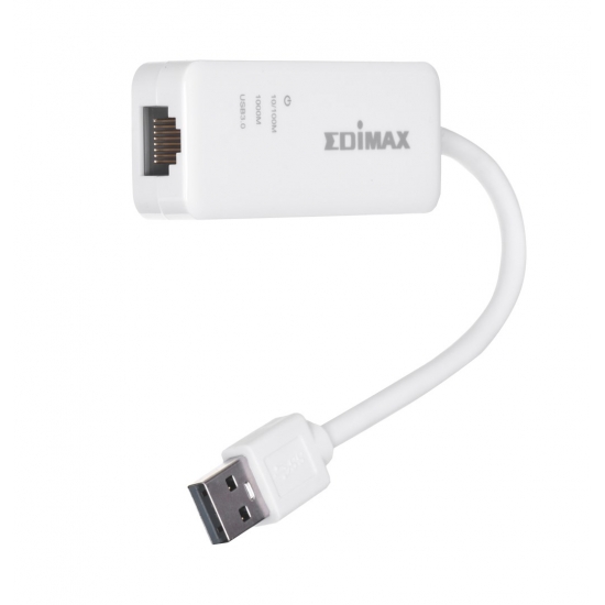 Karta sieciowa EDIMAX EU-4306 (RJ-45, USB 3.0; 1x 10/100/1000Mbps)