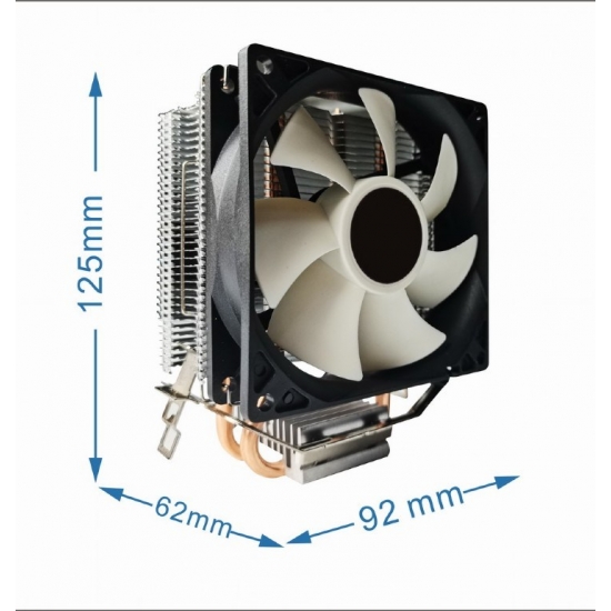 GEMBIRD WENTYLATOR CPU HURACAN X60, 9CM, 95W, 4PIN