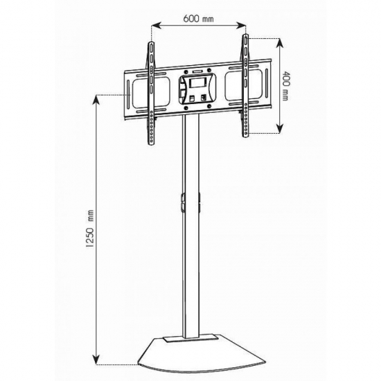 TECHLY STOJAK PODŁOGOWY TV LCD/LED 32-70 CALI 45KG