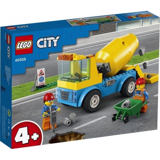 LEGO City 60325 Ciężarówka z betoniarką