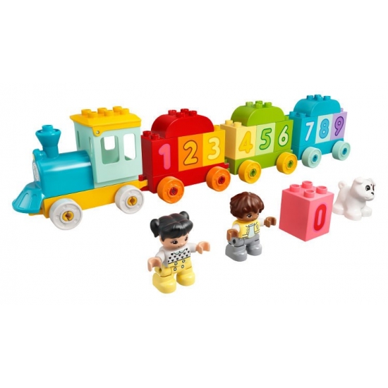 LEGO DUPLO 10954 Pociąg z cyferkami nauka liczenia