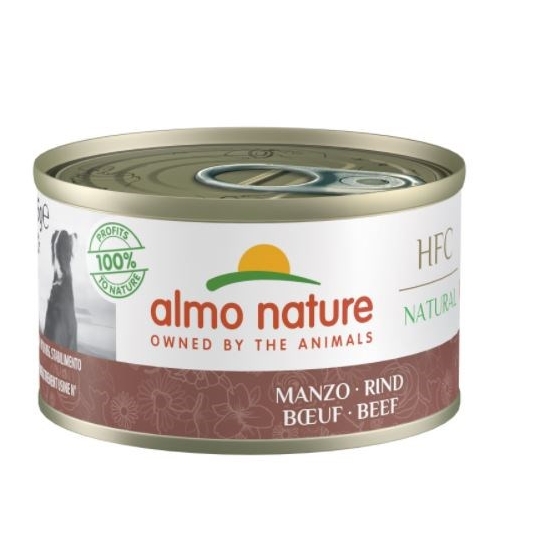 ALMO NATURE HFC Natural wołowina - karma mokra dla dorosłych psów-95 g