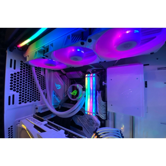 Chłodzenie Asus ROG STRIX LC 360 RGB White Edition