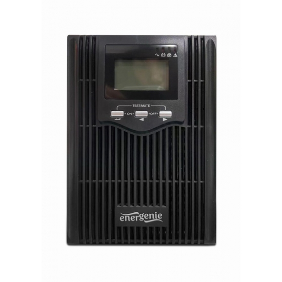 ENERGENIE ZASILACZ AWARYJNY UPS 2000VA LCD CZYSTY SINUS, 3X C13, 2X SCHUKO, USB, RJ45