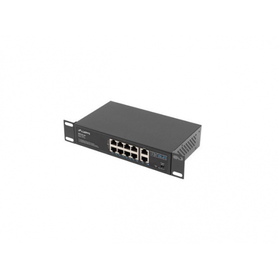 LANBERG SWITCH POE+ RACK 10