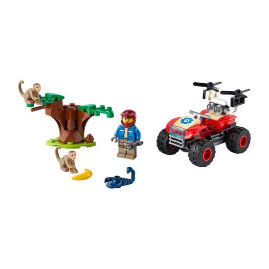 LEGO City 60300 Quad ratowników dzikich zwierząt