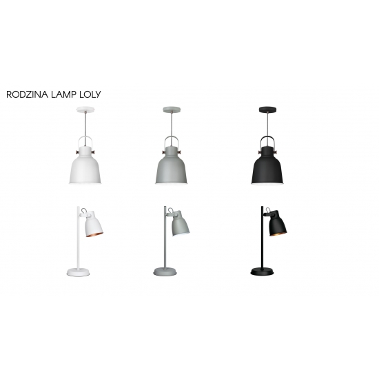 Lampka biurkowa Activejet AJE-LOLY White TL