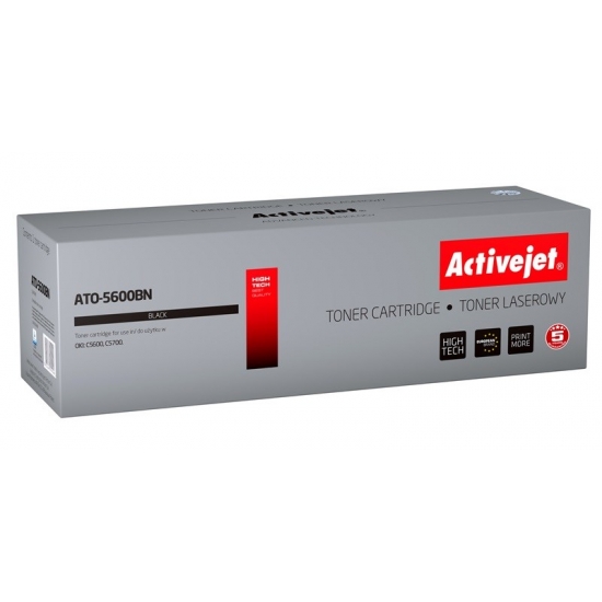 Toner Activejet ATO-5600BN (zamiennik OKI 43324408; Supreme; 6000 stron; czarny)