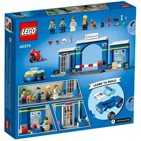 LEGO City 60370 Posterunek policji - pościg