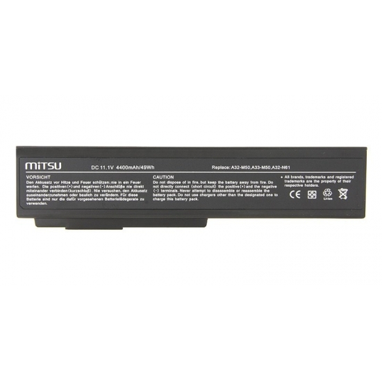 Bateria do laptopa MITSU BC/AS-M50 (49 Wh; do laptopów Asus)