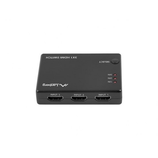 LANBERG SWITCH VIDEO 3X HDMI + PORT MICRO USB SWV-HDMI-0003