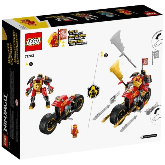 LEGO Ninjago 71783 Jeździec-Mech Kaia