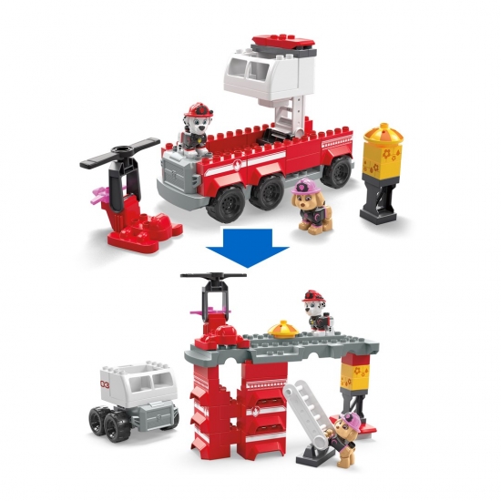 Mega Bloks Paw Patrol Wóz strażacki Marshalla HHN05