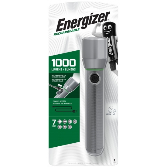 ENERGIZER LATARKA METAL VISION HD RECHARGEABLE 1000 lm