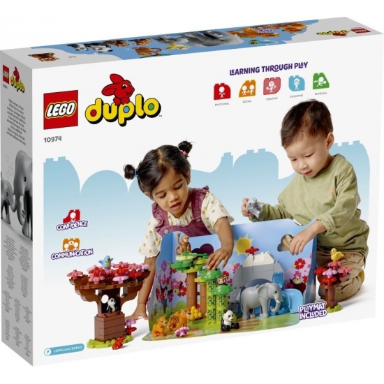 LEGO DUPLO 10974 Dzikie zwierzęta Azji