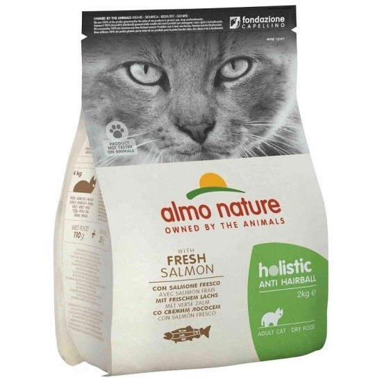 Almo Nature Anti-Hairball z łososiem dla kota 2kg