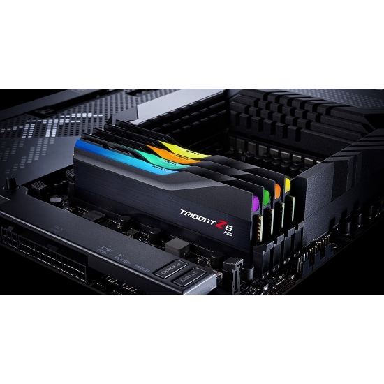 G.SKILL TRIDENT Z5 RGB DDR5 2X32GB 5600MHZ CL28 XMP3 BLACK F5-5600J2834F32GX2-TZ5RK