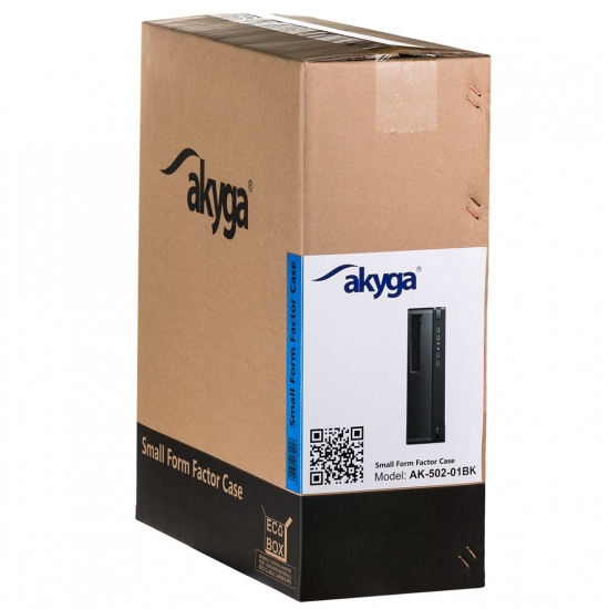 AKYGA AK-502-02BK OBUDOWA SFF 2X USB 3.0 CZARNA