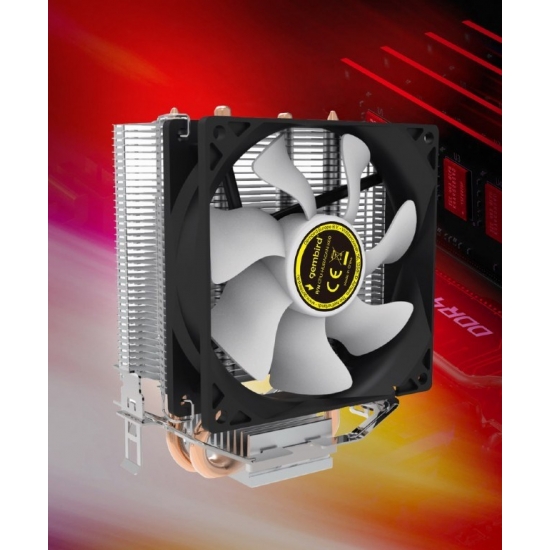 GEMBIRD WENTYLATOR CPU HURACAN X60, 9CM, 95W, 4PIN