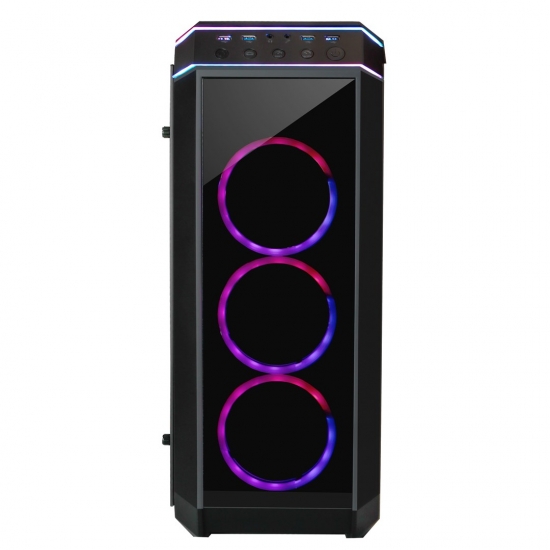 Obudowa Chieftec Stalion GP-02B-OP (ATX, Mini ATX, Mini ITX; kolor czarny)