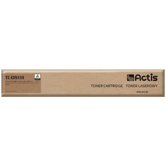 Toner ACTIS TC-EXV33X (zamiennik Canon C-EXV33; 14600 stron; czarny)