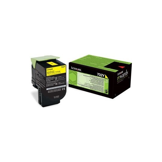 Lexmark Toner 70C20Y0 Yellow