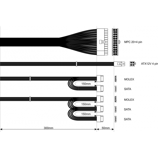 Zasilacz Akyga AK-B1-450 (450 W; Pasywne; 120 mm)