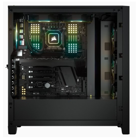 CORSAIR iCUE 4000X RGBTG Mid Tower BLACK