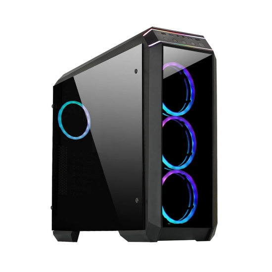 Obudowa Chieftec Stalion GP-02B-OP (ATX, Mini ATX, Mini ITX; kolor czarny)