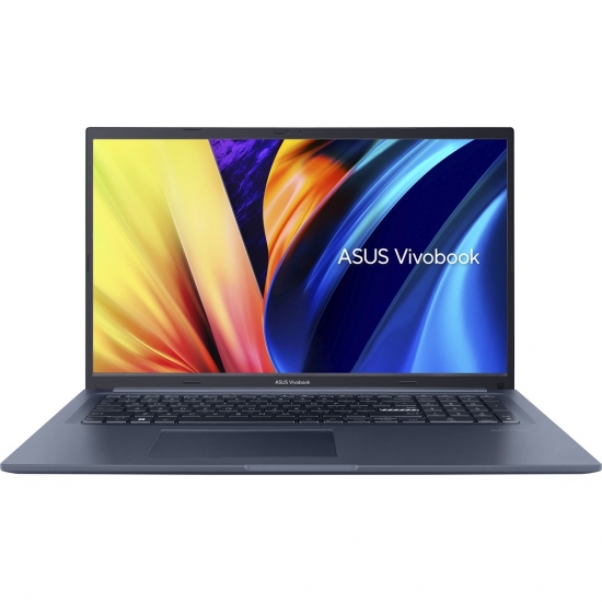 ASUS Vivobook 17 X1702 i3-1220P 17.3" FHD IPS 60Hz 250nitsAG 8GB DDR4 SSD512 Intel UHD Graphics WLAN+BT CAM 42WHrs Win11 Quiet Blue