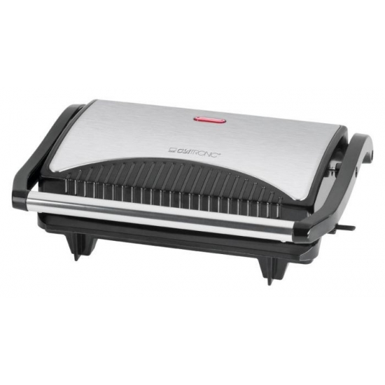 Grill Clatronic MG 3519 (stołowy-zamknięty; 700W; kolor srebrny)