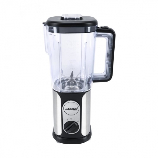 Blender kielichowy Steba MX 3 COMPACT (1000W; kolor czarno-srebrny)