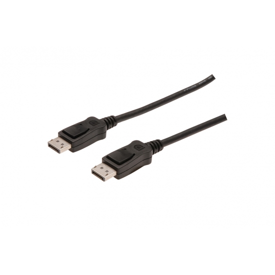 Kabel Assmann AK-340100-010-S (DisplayPort M - DisplayPort M; 1m; kolor czarny)