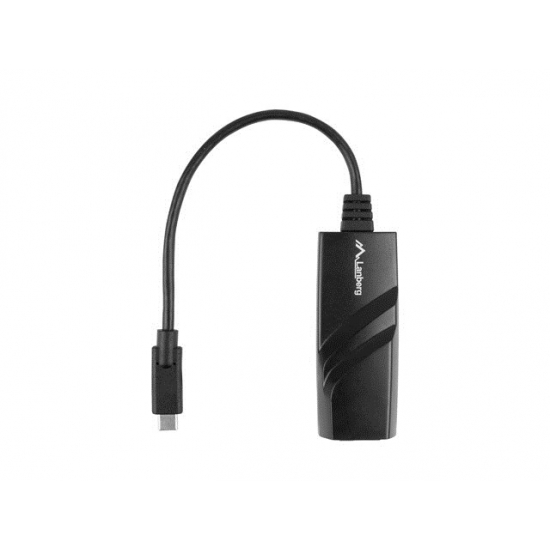 Karta sieciowa Lanberg NC-1000-02 (USB 3.1, USB-C; 1x 10/100/1000Mbps)