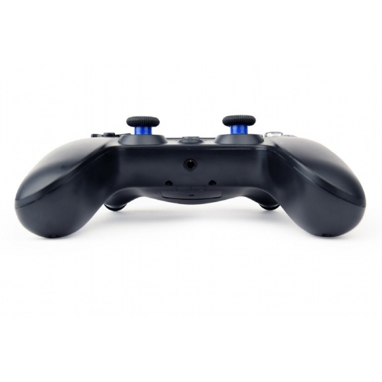 GEMBIRD BEZPRZEWODOWY GAMEPAD Z WIBRACJAMI DO PS4/PC JPD-PS4BT-01, BLUETOOTH, CZARNY