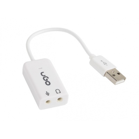 Karta dźwiękowa UGO UKD-1086 (Zewnętrzna; USB 2.0)