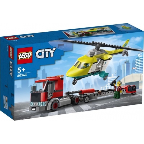 LEGO City 60343 Laweta helikoptera ratunkowego