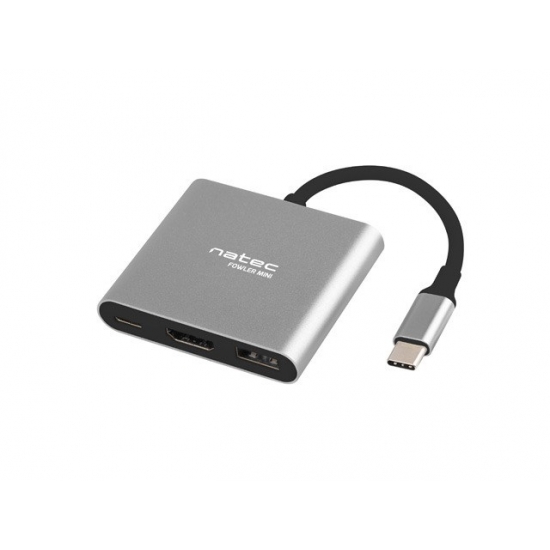 NATEC MULTI PORT FOWLER MINI (USB-C PD, USB 3.0, HDMI 4K) NMP-1607