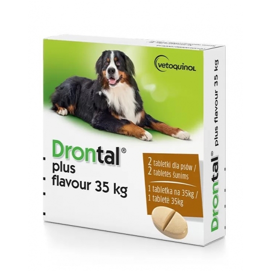 Vetoquinol Drontal tab. odrobaczające pies od 35kg