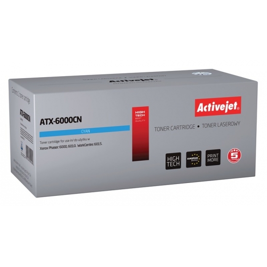 Toner Activejet ATX-6000CN (zamiennik Xerox 106R01631; Supreme; 1000 stron; niebieski)