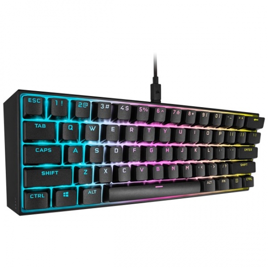 Klawiatura Corsair K65 Mini CHERRY MX SPEED RGB Black