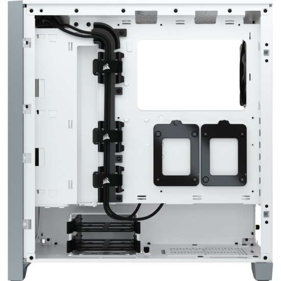 CORSAIR 4000D AirflowTG White Mid Tower ATX