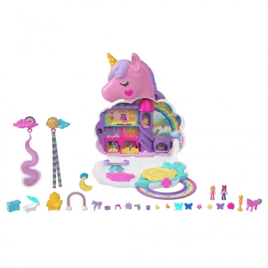 Polly Pocket Jednorożec Salon piękności Zestaw HKV51