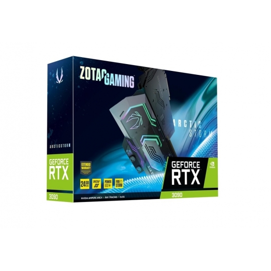 Karta Graficzna ZOTAC GAMING GeForce RTX 3090 ArcticStorm 24GB GDDR6X (WYPRZEDAŻ)