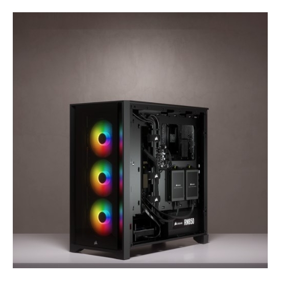 CORSAIR iCUE 4000X RGBTG Mid Tower BLACK