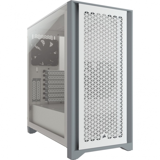 CORSAIR 4000D AirflowTG White Mid Tower ATX