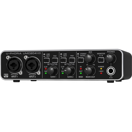 Behringer UMC204HD - Interfejs audio USB